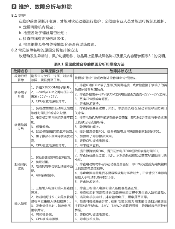 西安正泰NJR2软启动器维修