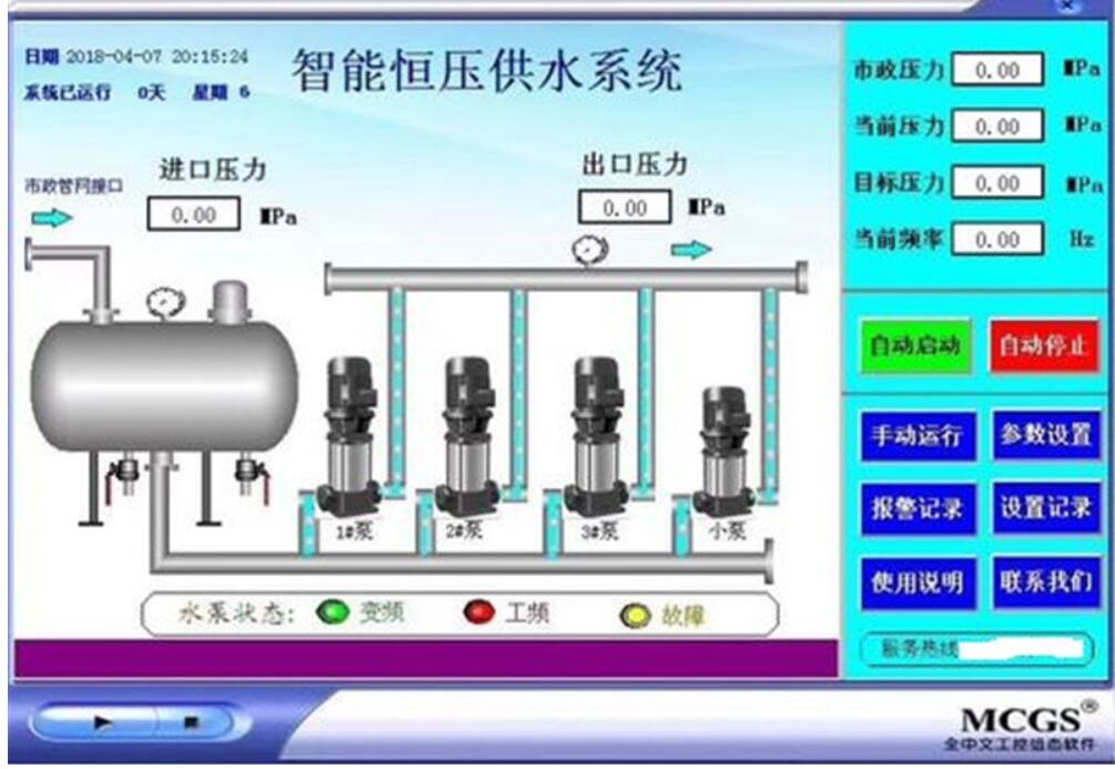 自来水厂污水处理PLC可编程控制柜